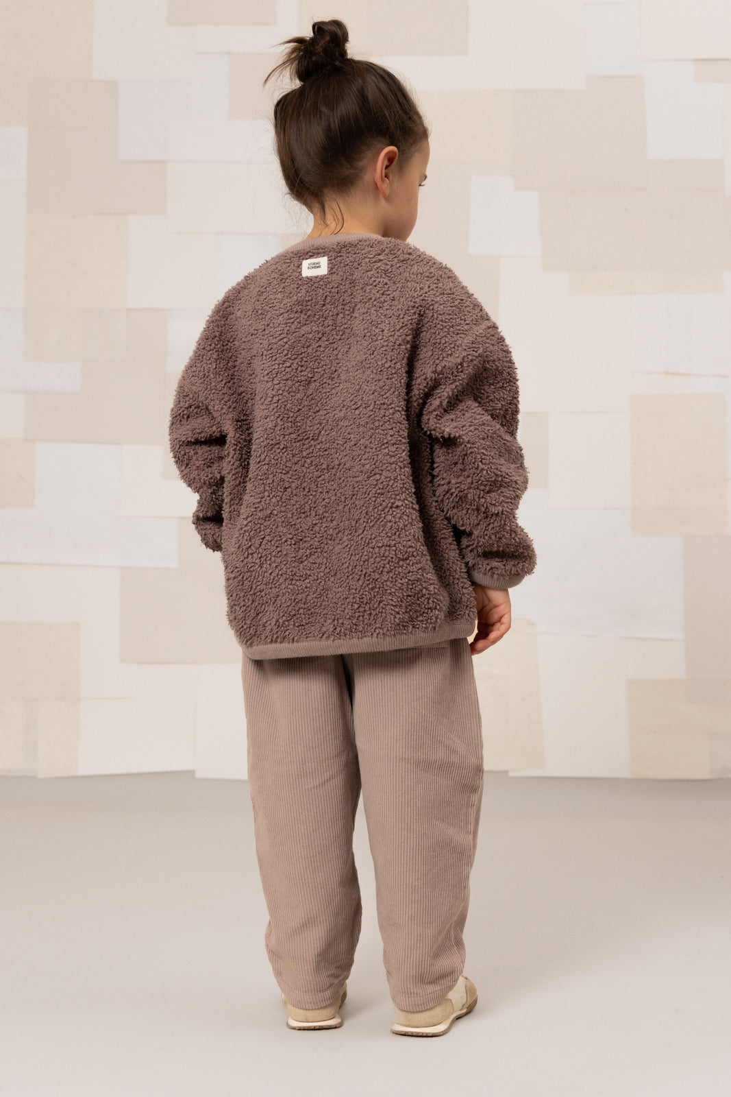 【STUDIO BOHEME】OURS SWEAT-SHIRT - MAUVE