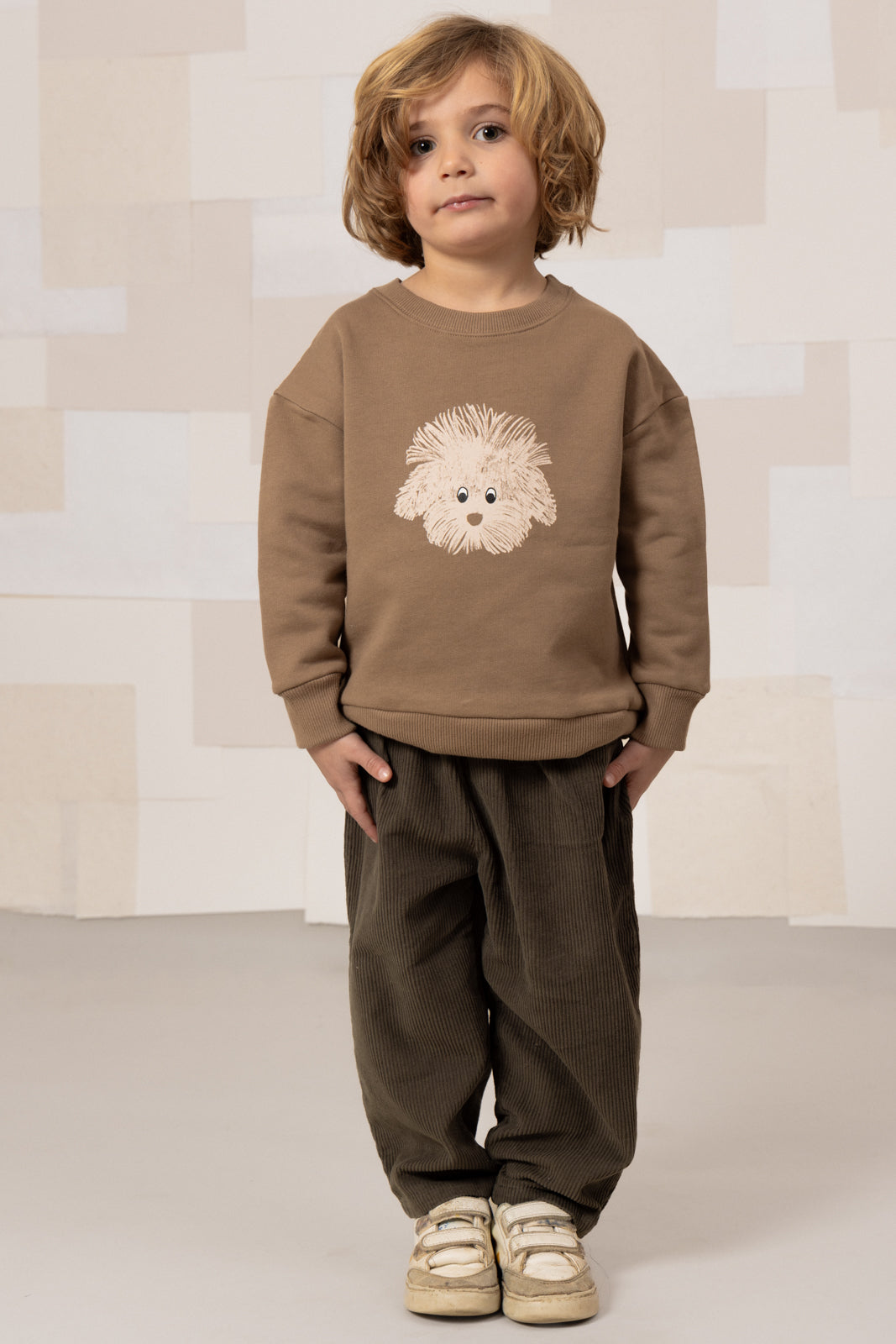 【STUDIO BOHEME】CARROT PANTS - DARK TAUPE