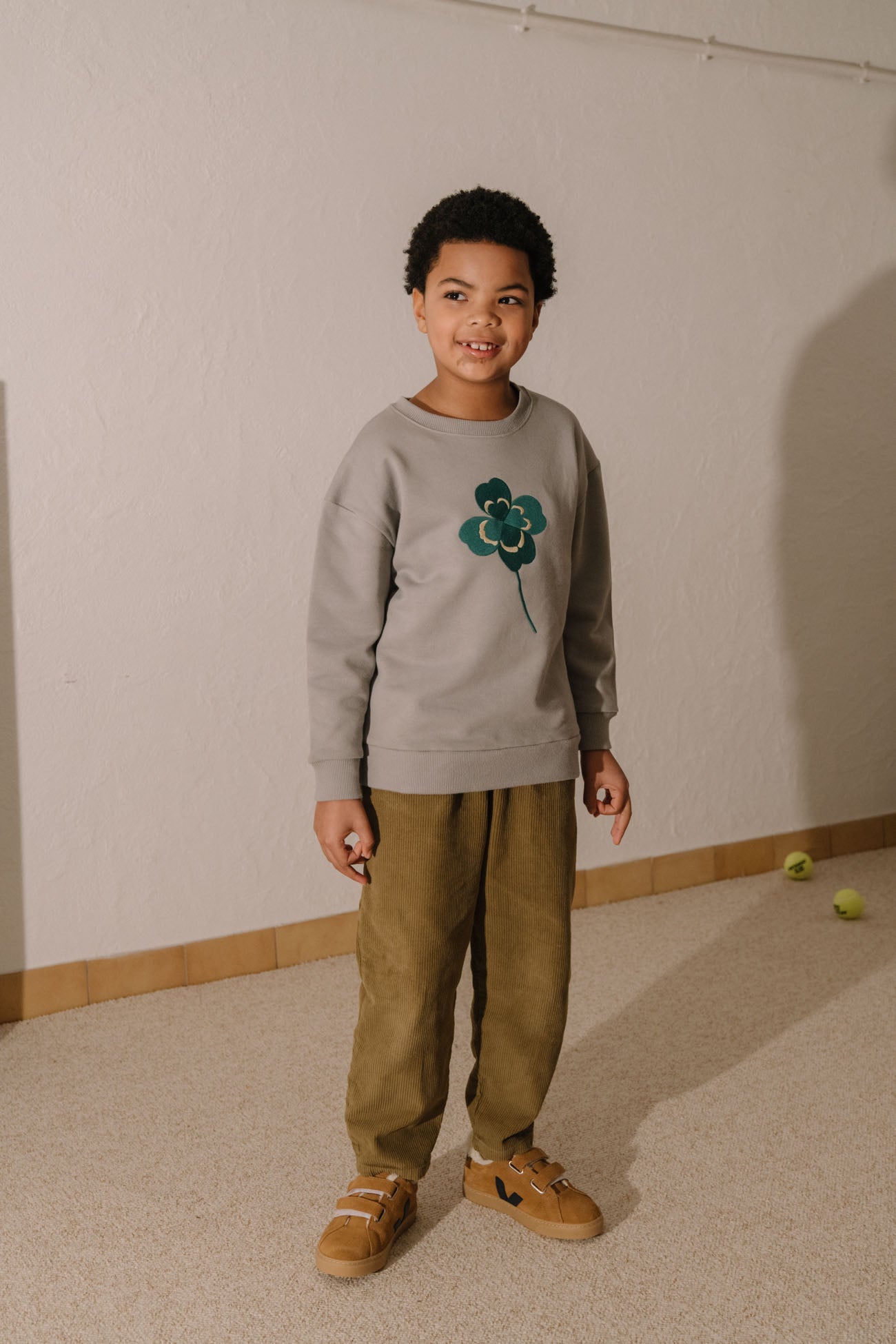 【STUDIO BOHEME】CARROT PANTS - GREEN NUTRIA