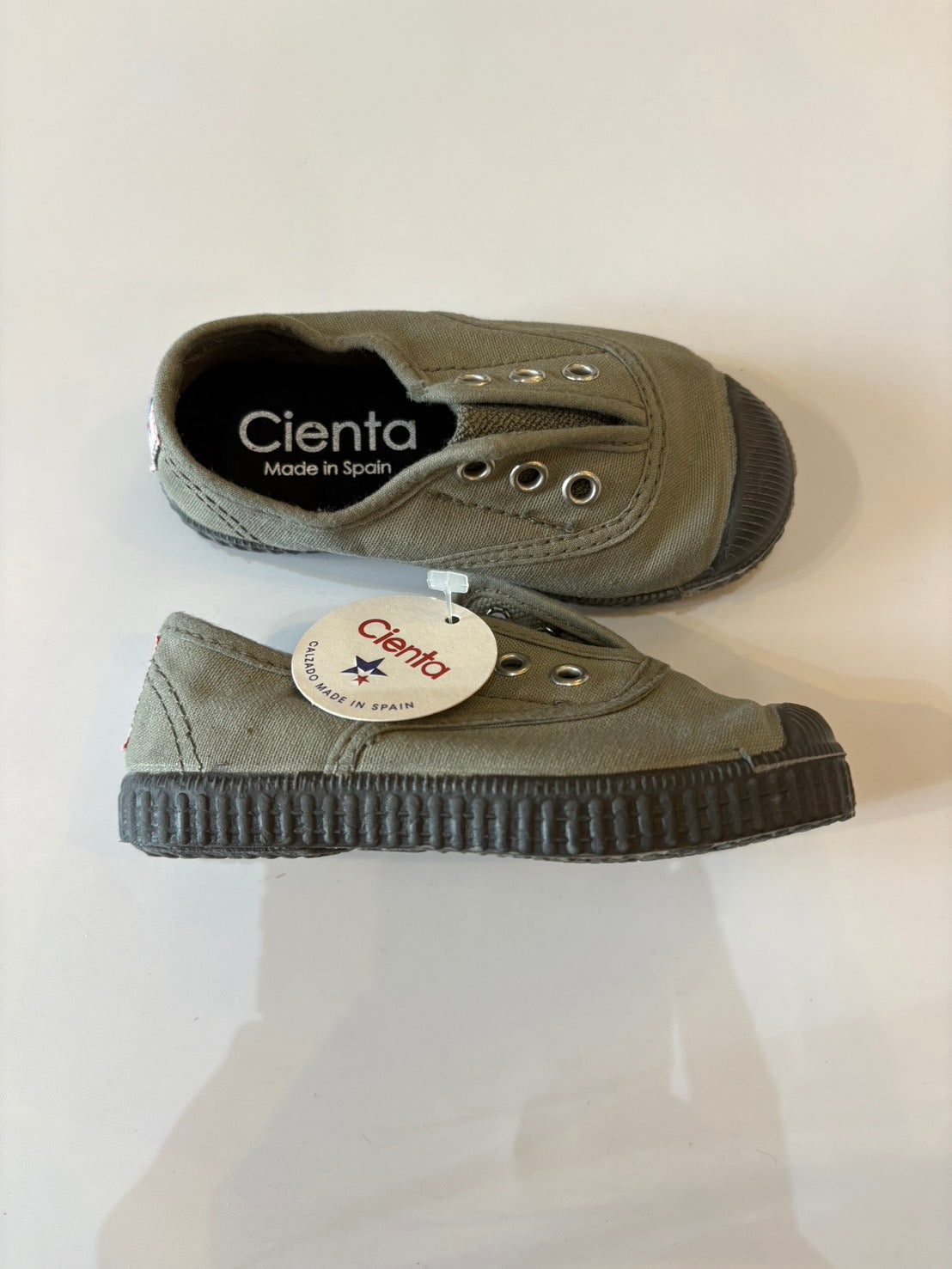 【cienta】デッキシューズ/dyed Cemento(70N-997)