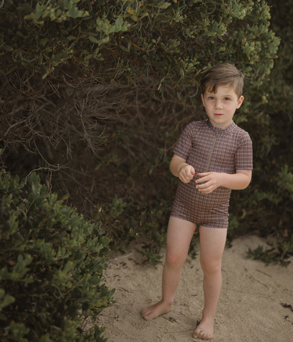 【Son and Daughter】Doma Romper Swimwear