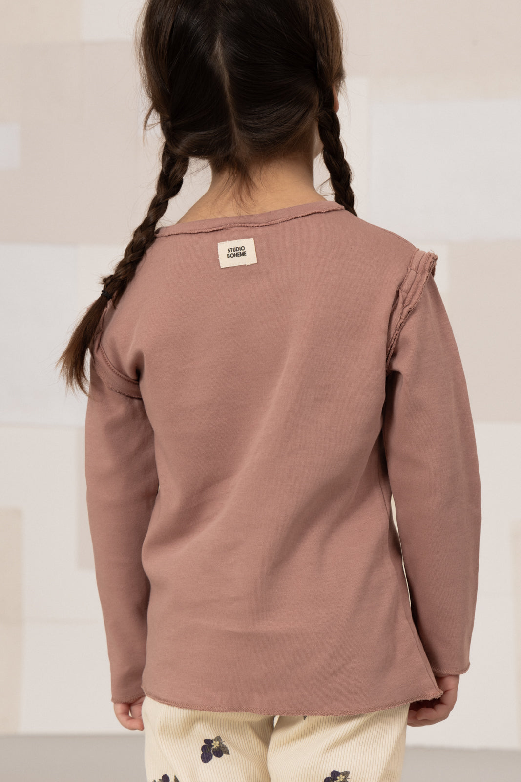 【STUDIO BOHEME】LALA T-SHIRT - ROSEWOOD