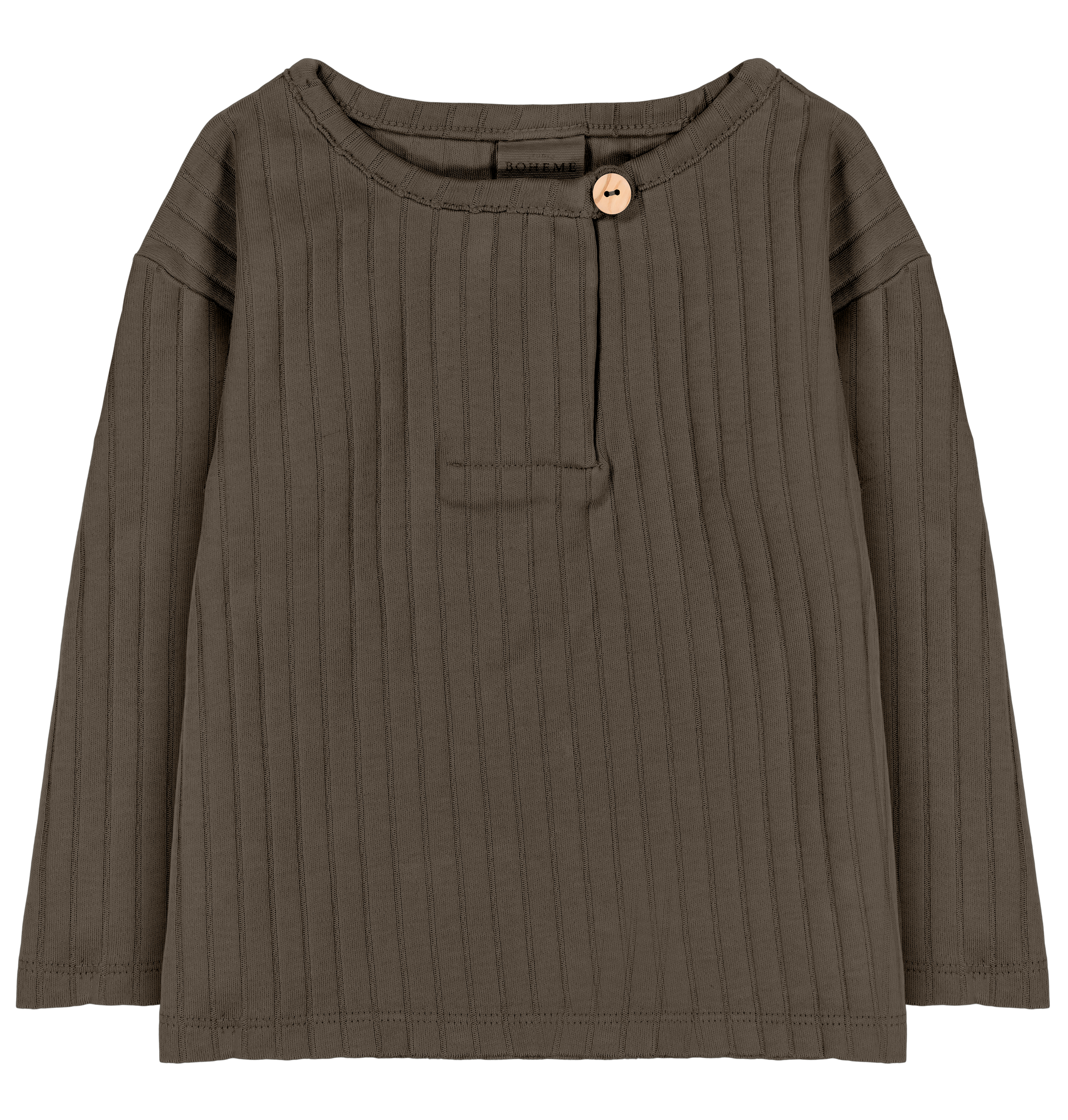 【STUDIO BOHEME】ORSO T-SHIRT - DARK TAUPE