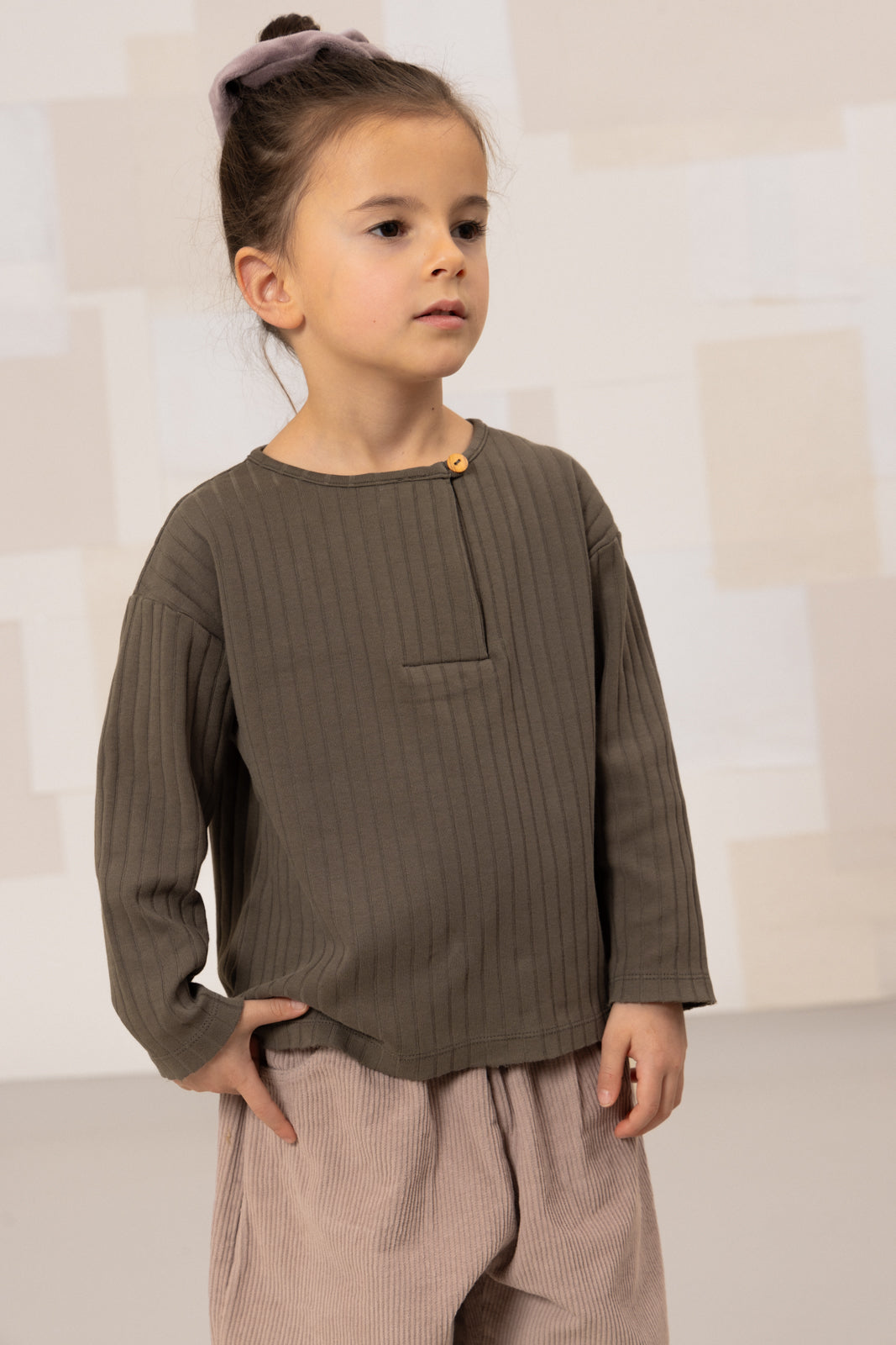 【STUDIO BOHEME】ORSO T-SHIRT - DARK TAUPE