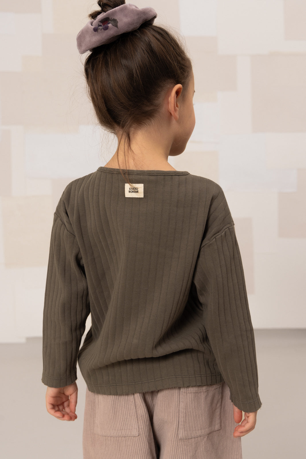 【STUDIO BOHEME】ORSO T-SHIRT - DARK TAUPE