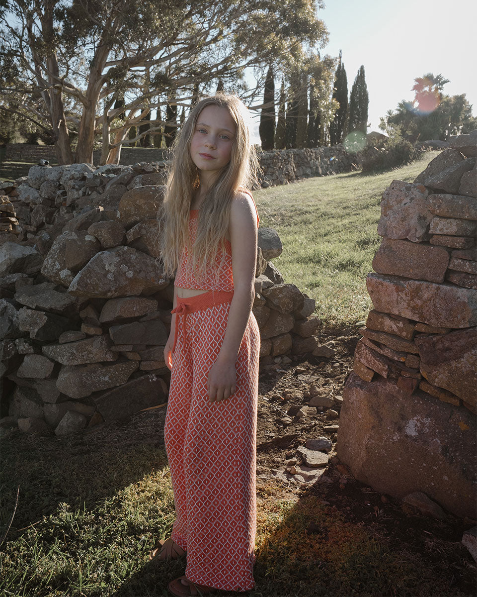 【Son and Daughter】Tabba Knit pants