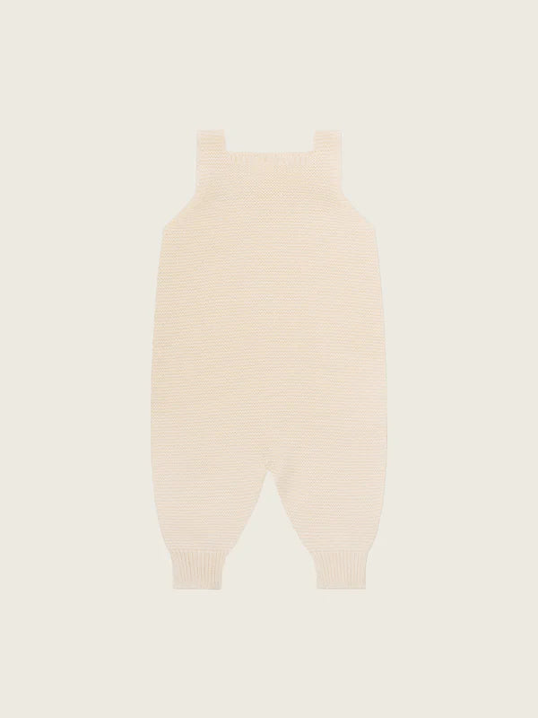 【ORGANIC ZOO】Undyed Cotton Knitted Salopette