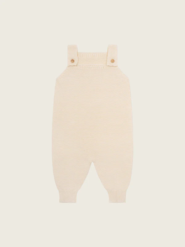 【ORGANIC ZOO】Undyed Cotton Knitted Salopette