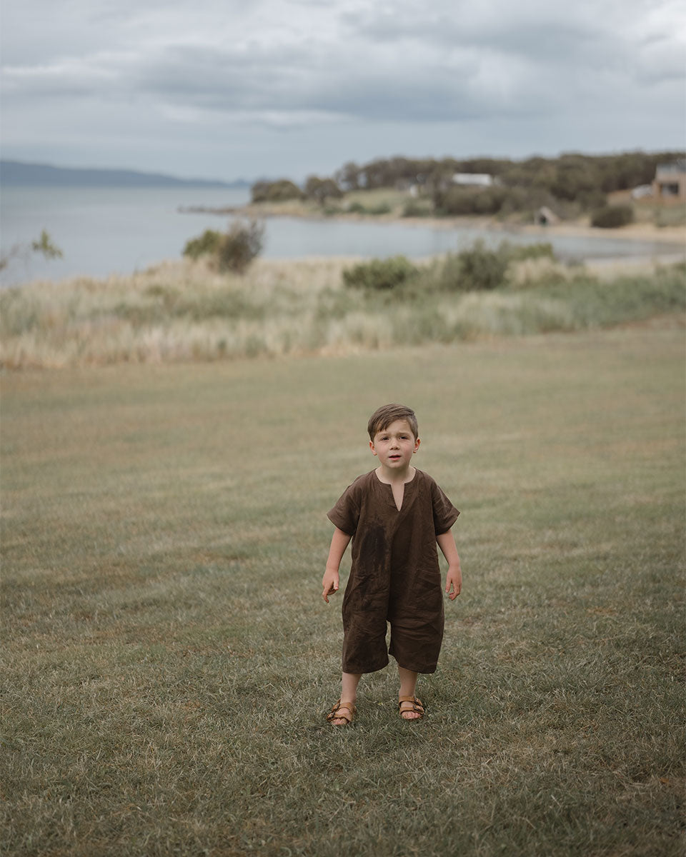 【Son and Daughter】Yoko Linen Jumpsuit