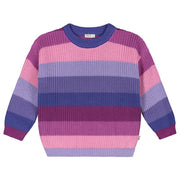 【YUKI】Stripes Knitted Sweater - SWEET GALLERY