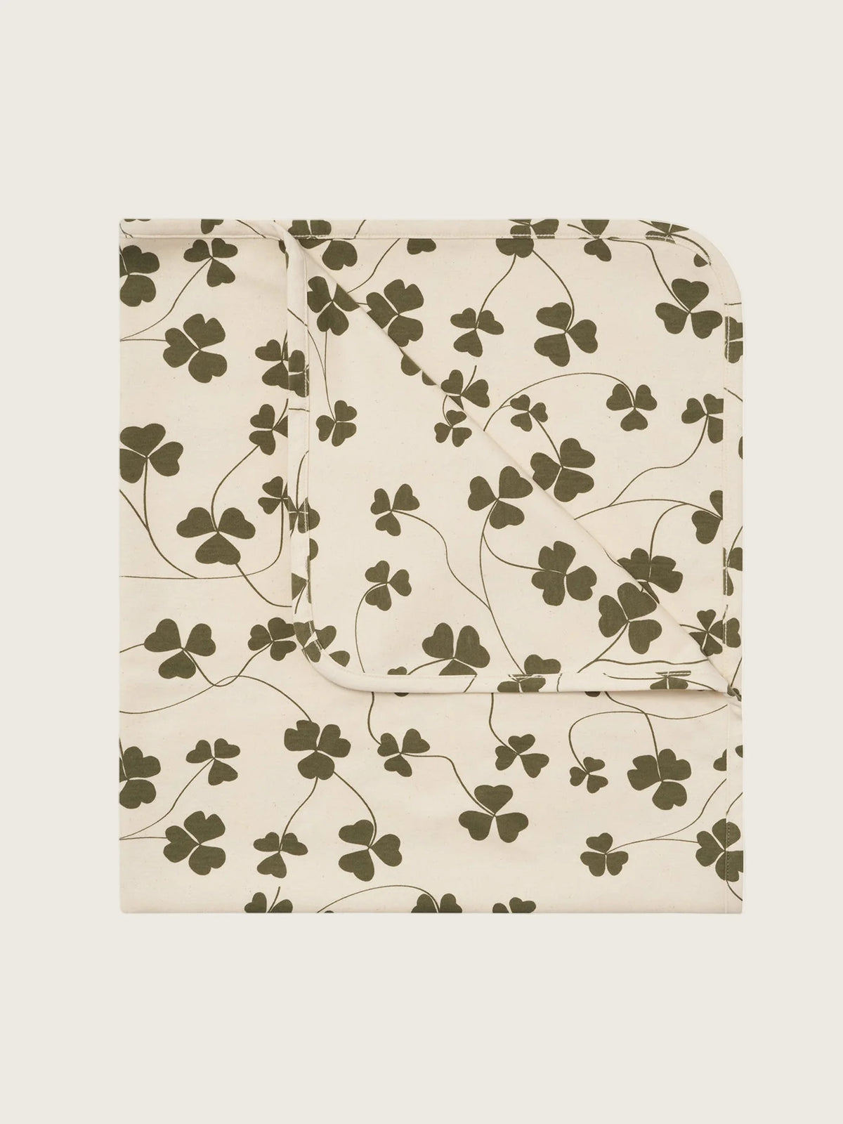 【ORGANIC ZOO】Clover Reversible Blanket Undyed