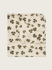 【ORGANIC ZOO】Clover Reversible Blanket Undyed