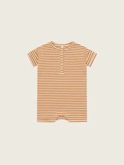 【ORGANIC ZOO / オーガニックズー】Copper Stripes Beach Romper ロンパース｜オーガニックコットン ベビー