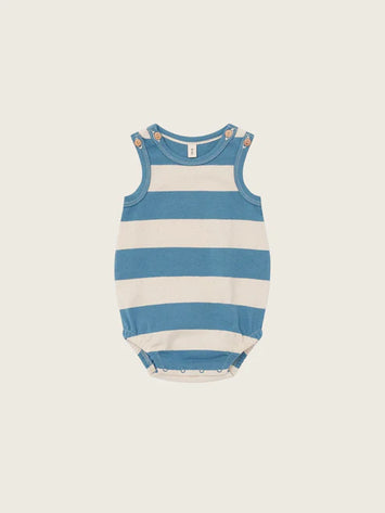【ORGANIC ZOO / オーガニックズー】Deck Chair Stripes Sleeveless Bodysuit ロンパース｜オーガニックコットン ベビー