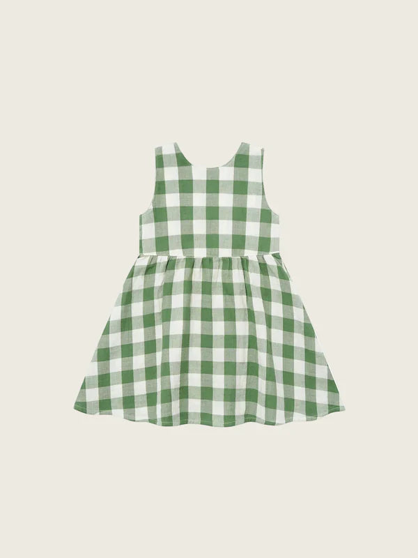 【ORGANIC ZOO】Dill Gingham Sleeveless Dress