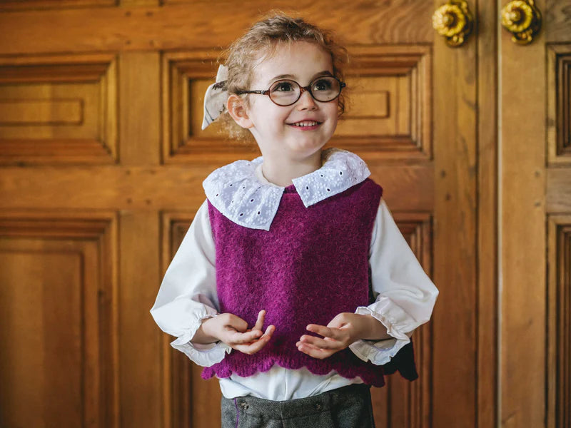 【LOIR PARIS】ESTHER - VIYELLA WHITE COTTON