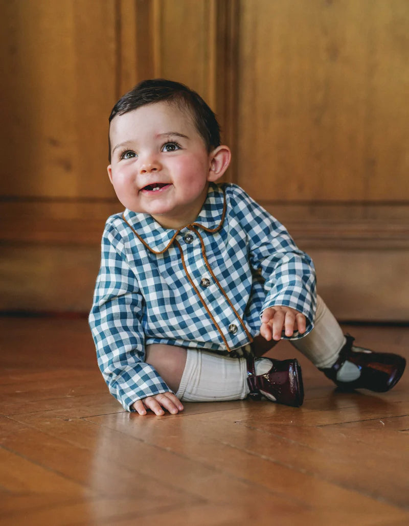 【LOIR PARIS】ORSO - GREEN GINGHAM