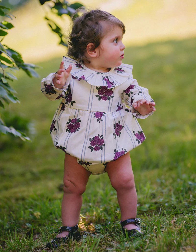 【LOIR PARIS】NINE - PEONIES AND STRIPES