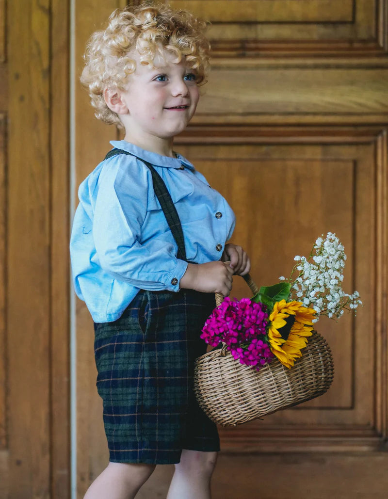 【LOIR PARIS】OCTAVE - OVERSHIRT TARTAN