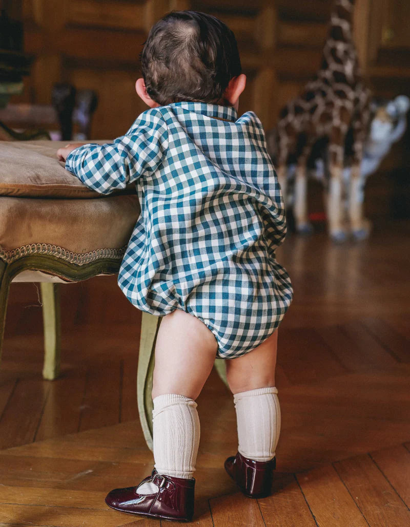 【LOIR PARIS】ORSO - GREEN GINGHAM