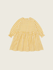 【ORGANIC ZOO】Honeycomb Gingham Field Dress