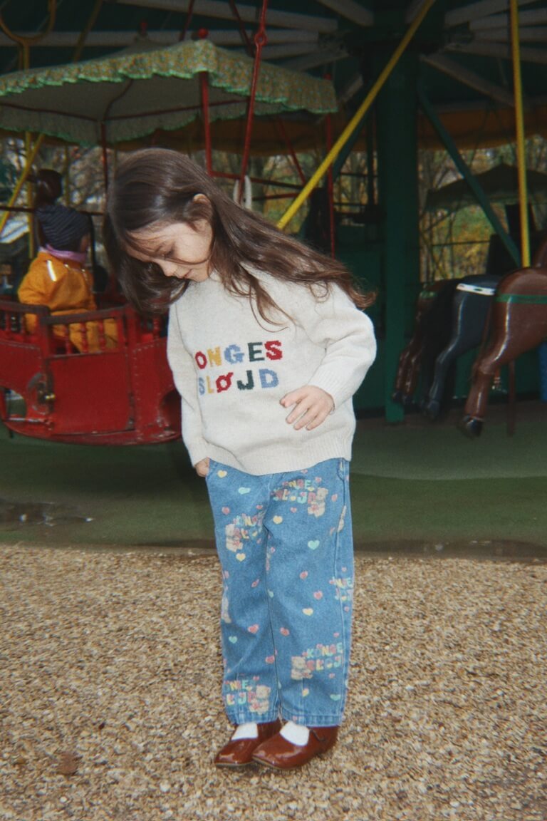 【Konges Sløjd / コンゲススロイド】MAGOT FRILL PANTS GOTS - TEDDY COEUR