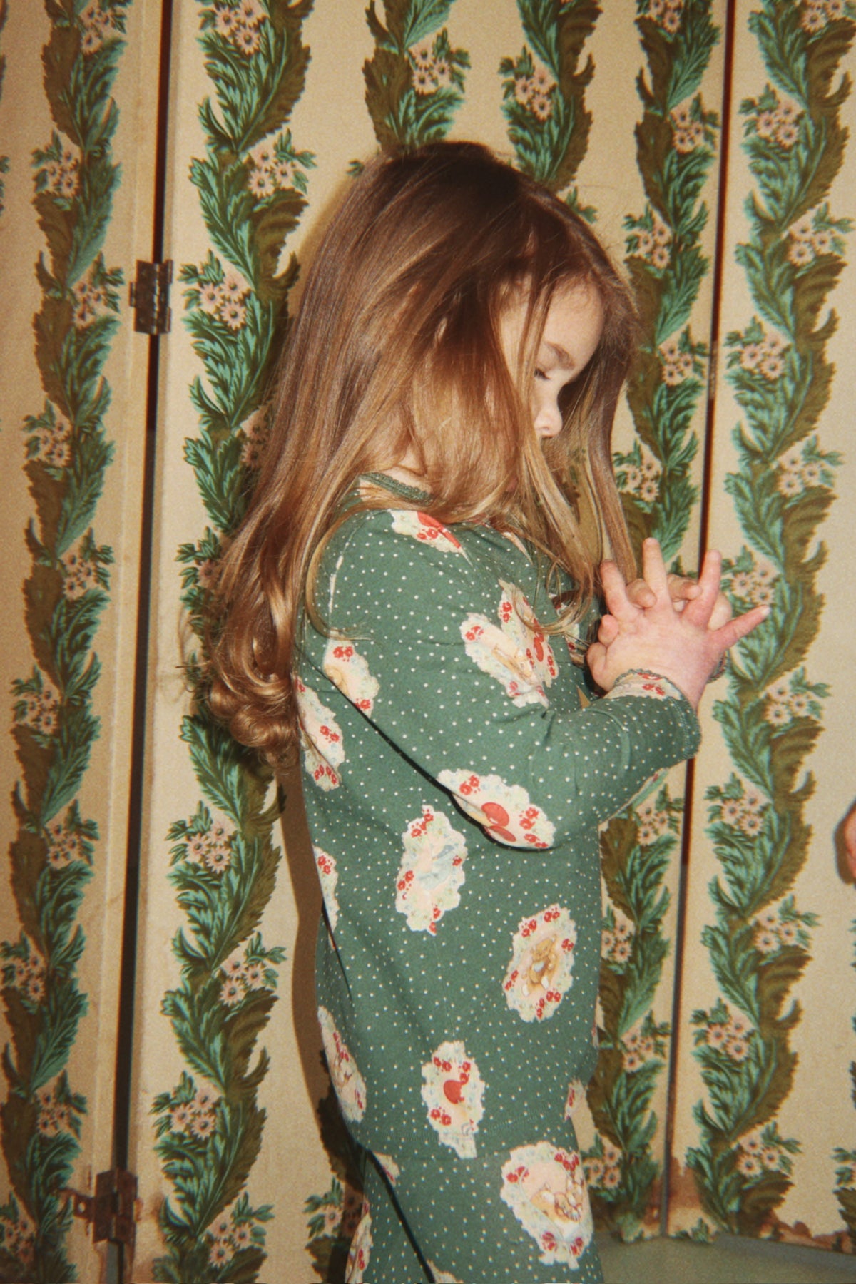 【Konges Sløjd】 BASIC BLOUSE/PANTS SET GOTS - DEER DIARY GREEN