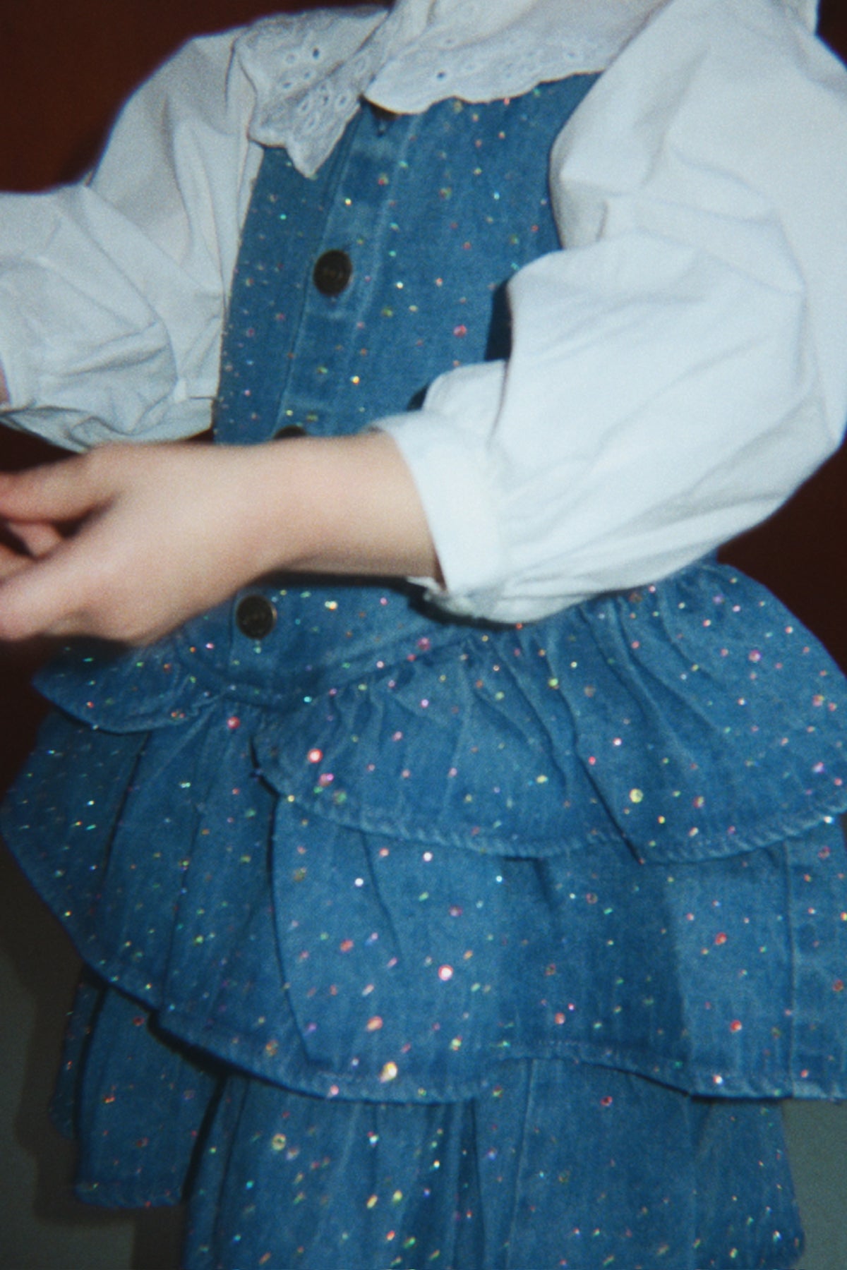 【Konges Sløjd】 ELBA SPARKLE DRESS GOTS - SPARKLE