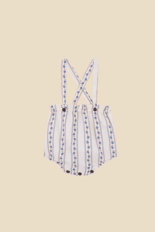 【Birinit】Sariñena straps bloomer baby/Culetín tirantes Sariñena bebé