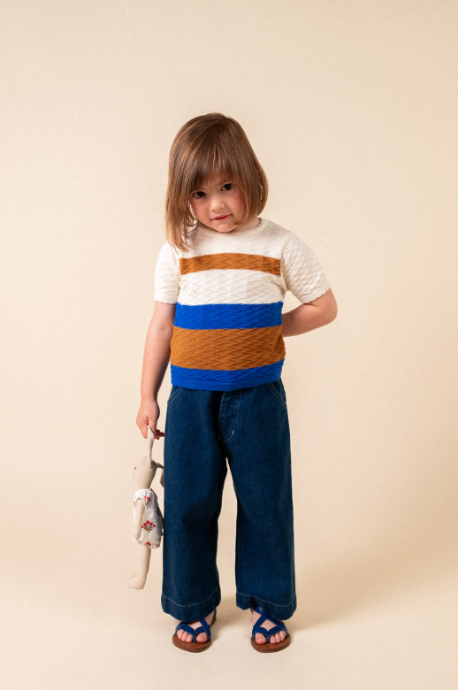 【Birinit】Denim trousers baby/Pantalón largo denim bebé