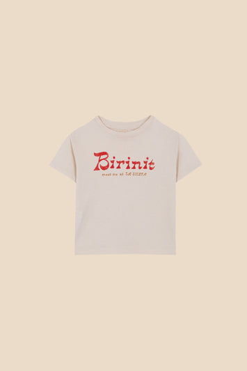 【Birinit】Birinit Ivory t-shirt baby/Camiseta cruda Birinit bebé