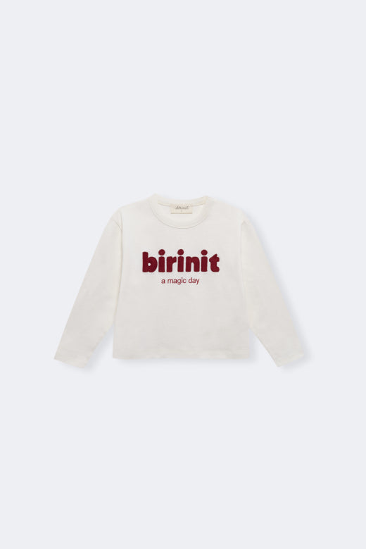 【Birinit】Ivory Birinit t-shirt girl