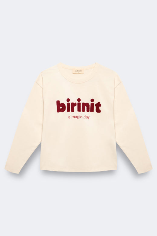 【Birinit】Ivory Birinit t-shirt girl