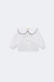 【Birinit】Ivory Rita embroidered shirt baby