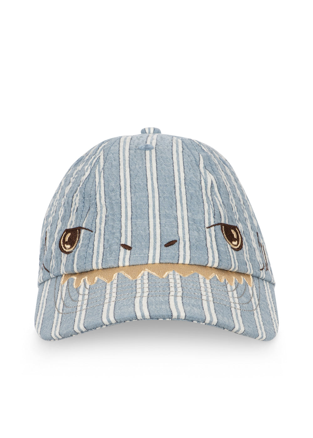 【Konges Sløjd / コンゲススロイド】 ELLIOT SHARK CAP GOTS - TRIO BLEU STRIPE 帽子 キャップ｜ オーガニックコットン ベビー服 子供服