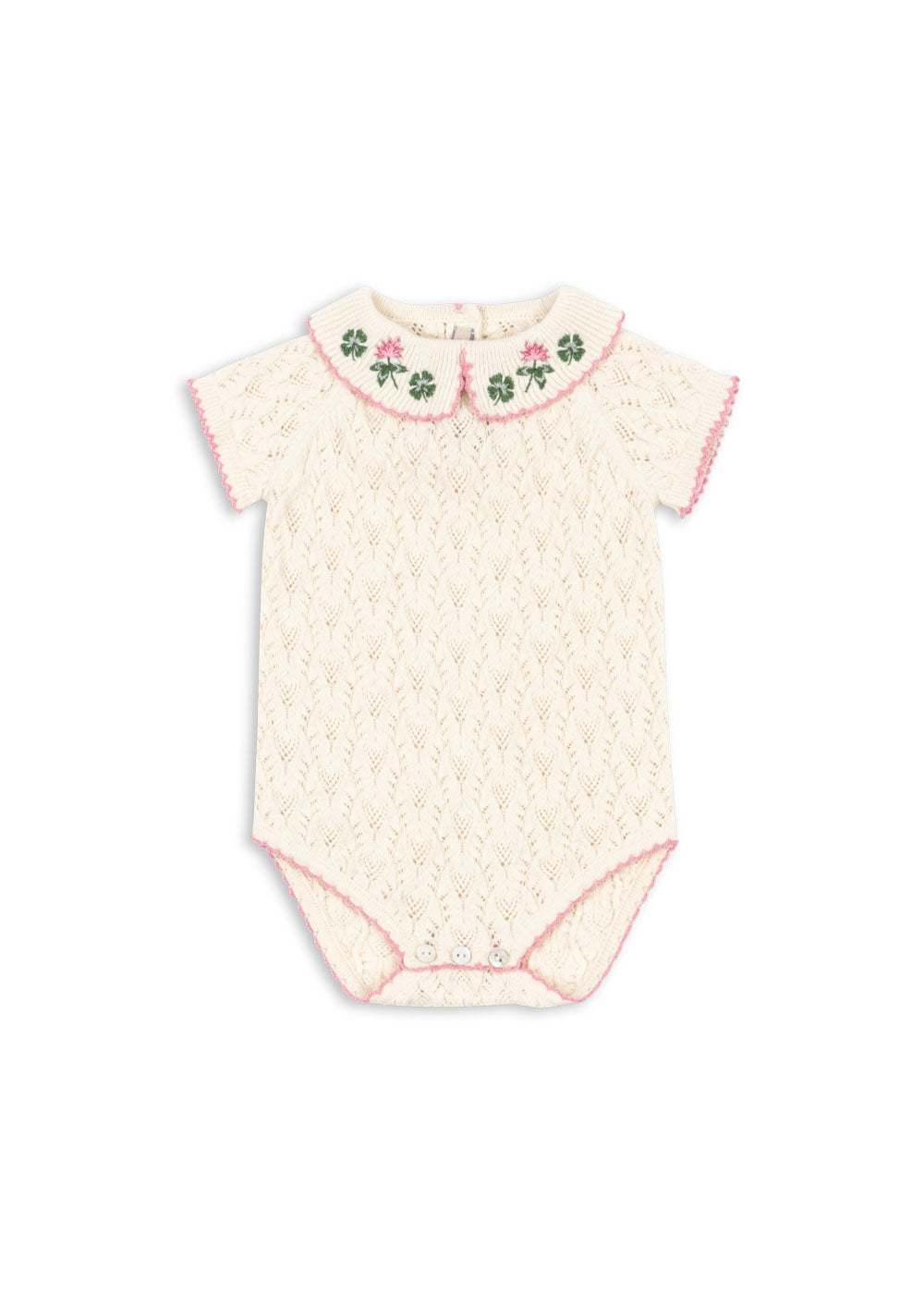 【Konges Sløjd】 ROSIER ROMPER - OFF WHITE