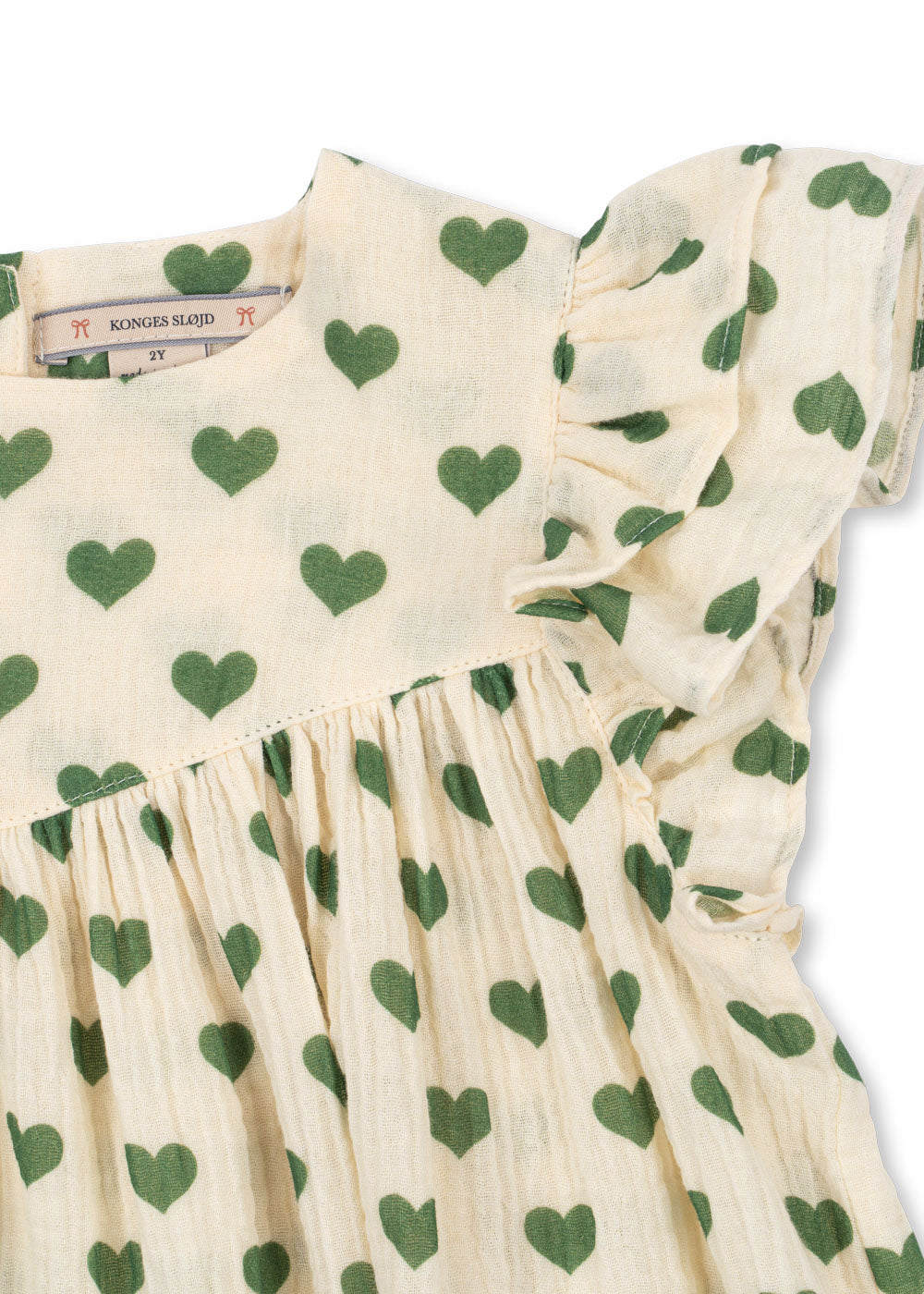 【Konges Sløjd / コンゲススロイド】COCO DRESS GOTS ワンピース｜オーガニックコットン ベビー服 子供服