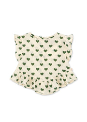 【Konges Sløjd / コンゲススロイド】COCO TOP GOTS トップス｜オーガニックコットン ベビー服 子供服