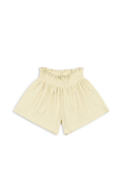 【Konges Sløjd / コンゲススロイド】MINNIE SHORTS GOTS - GREEN HAZE ショートパンツ｜オーガニックコットン ベビー服 子供服