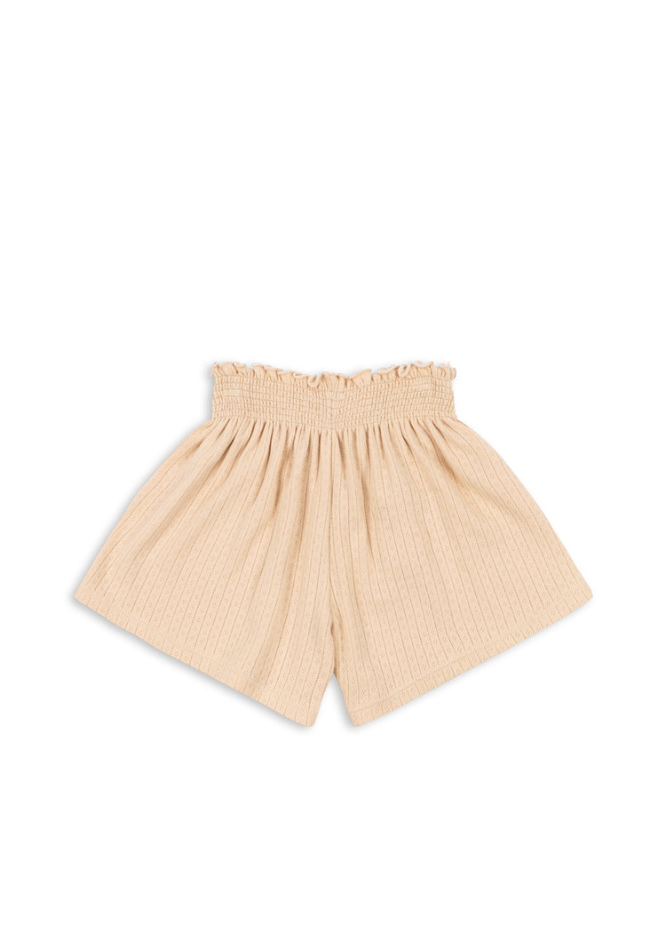 【Konges Sløjd / コンゲススロイド】MINNIE SHORTS GOTS - FRAPPÉ ショートパンツ｜オーガニックコットン ベビー服 子供服