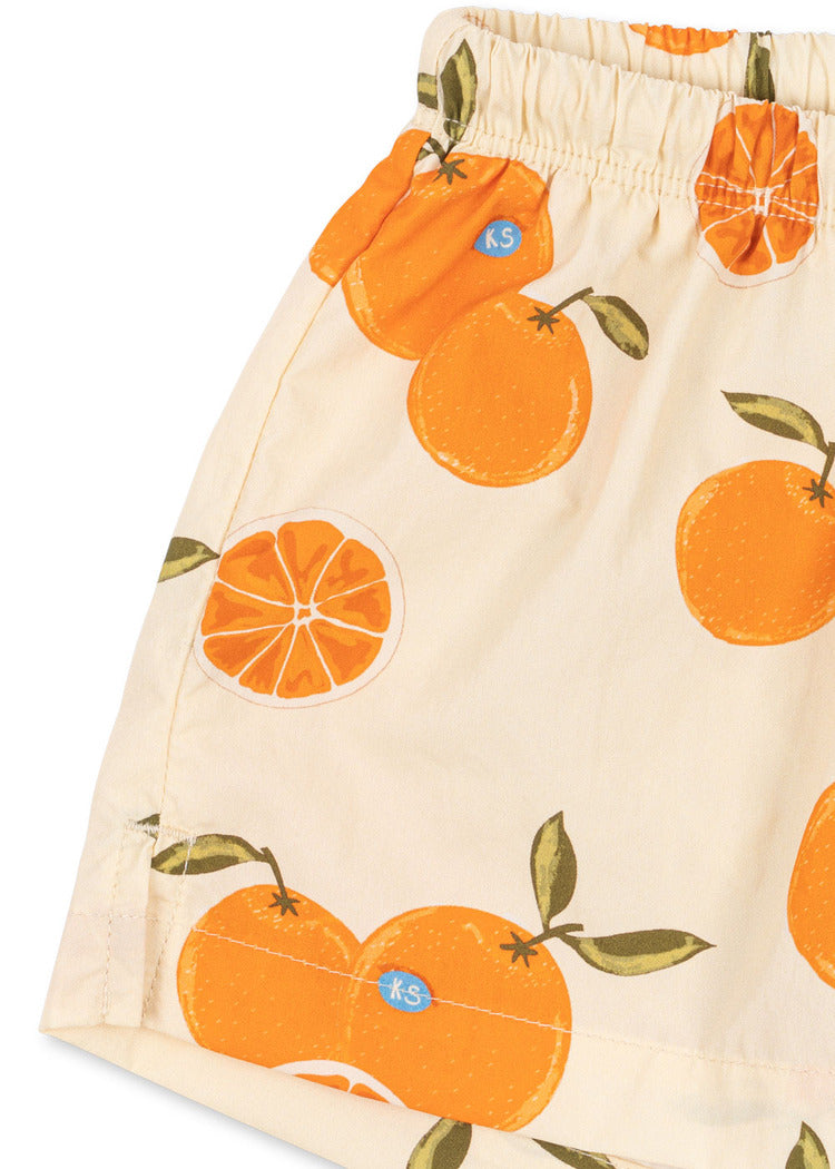 【Konges Sløjd / コンゲススロイド】POMIO SHORT SWIM SHORTS GRS スイムパンツ｜オーガニックコットン ベビー服 子供服