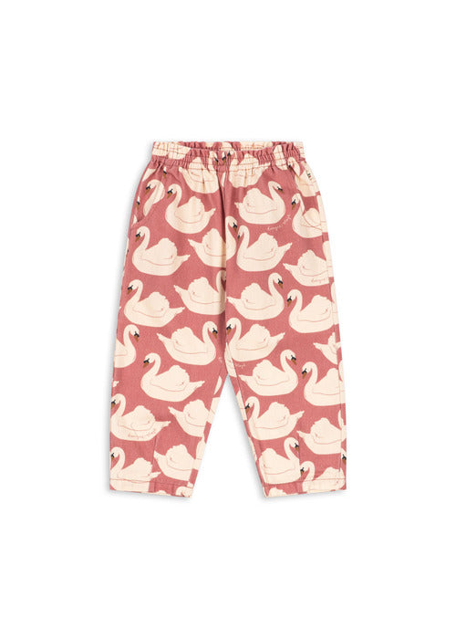 【Konges Sløjd】MAGOT FRILL PANTS GOTS - SWAN ROSE
