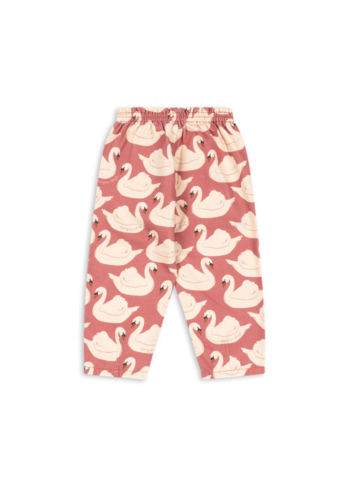 【Konges Sløjd】MAGOT FRILL PANTS GOTS - SWAN ROSE
