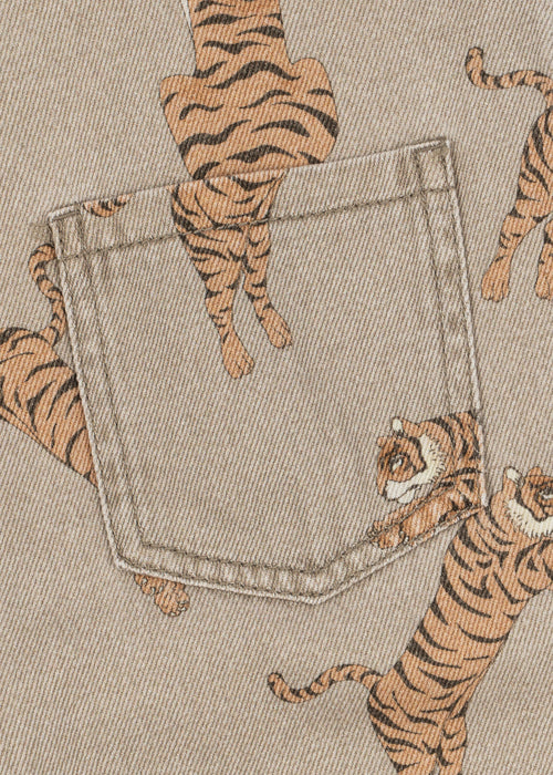 【Konges Sløjd】MAGOT OVERALLS GOTS - TIGER