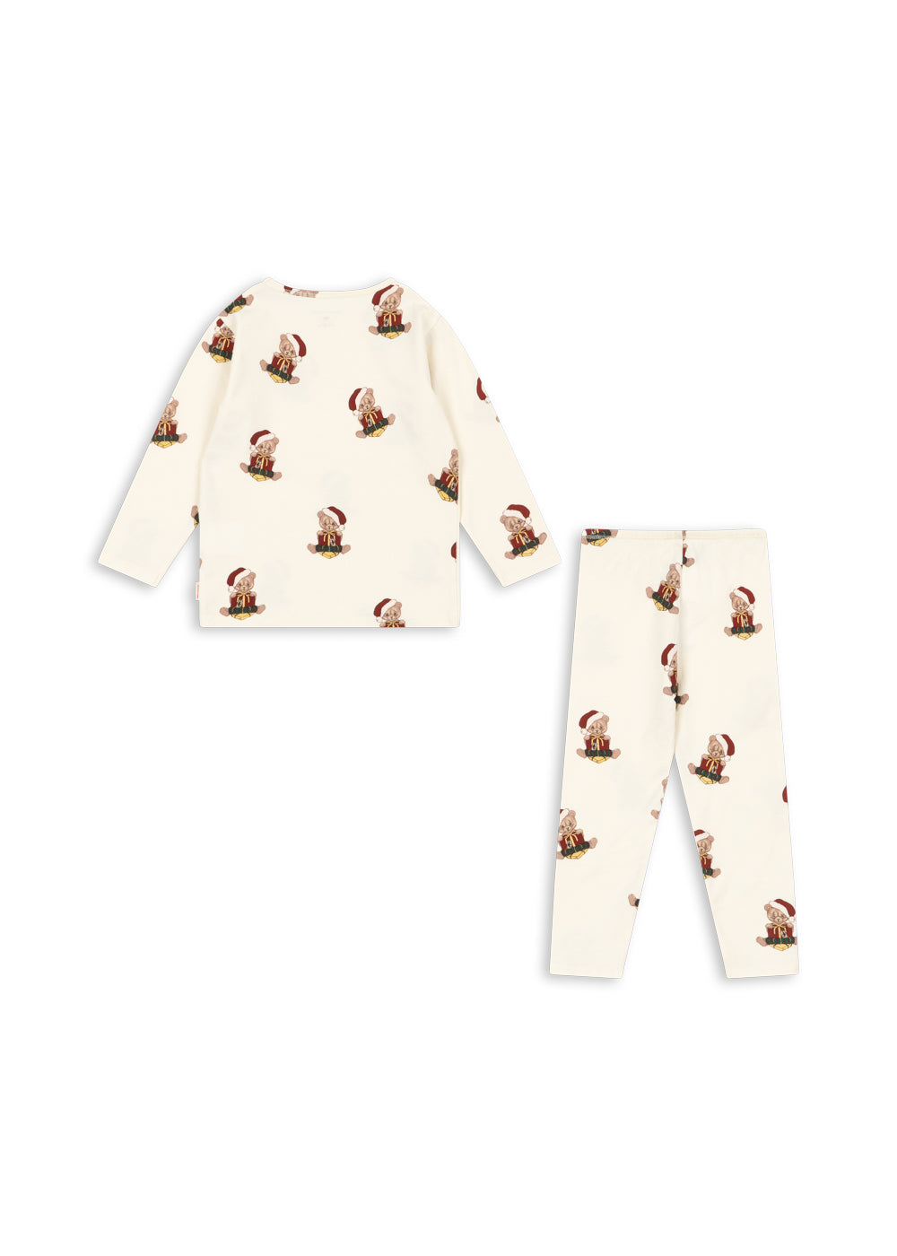 【Konges Sløjd】 BASIC BLOUSE/PANTS SET GOTS - TEDDY BEAR