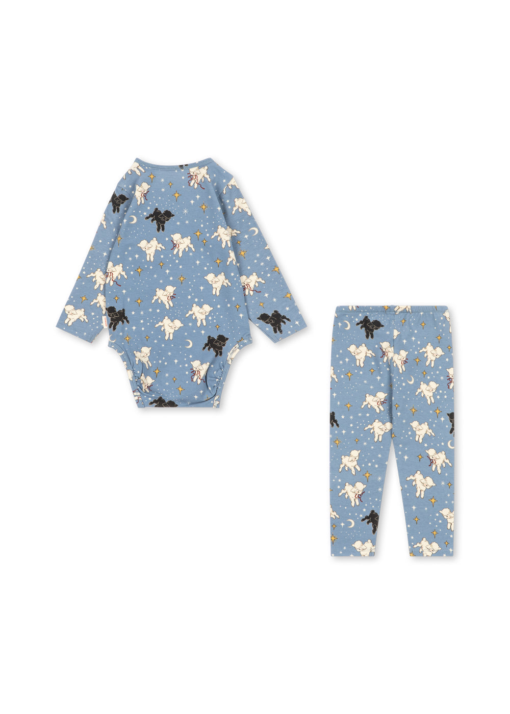 【Konges Sløjd】BASIC BODY/PANTS SET GOTS - SHEEPY