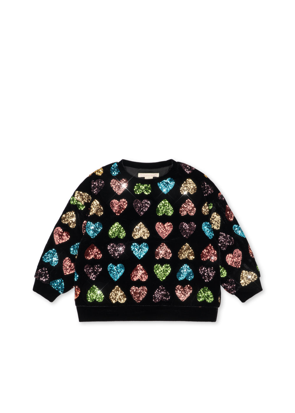【Konges Sløjd】CUORE SWEAT SHIRT - SEQUIN
