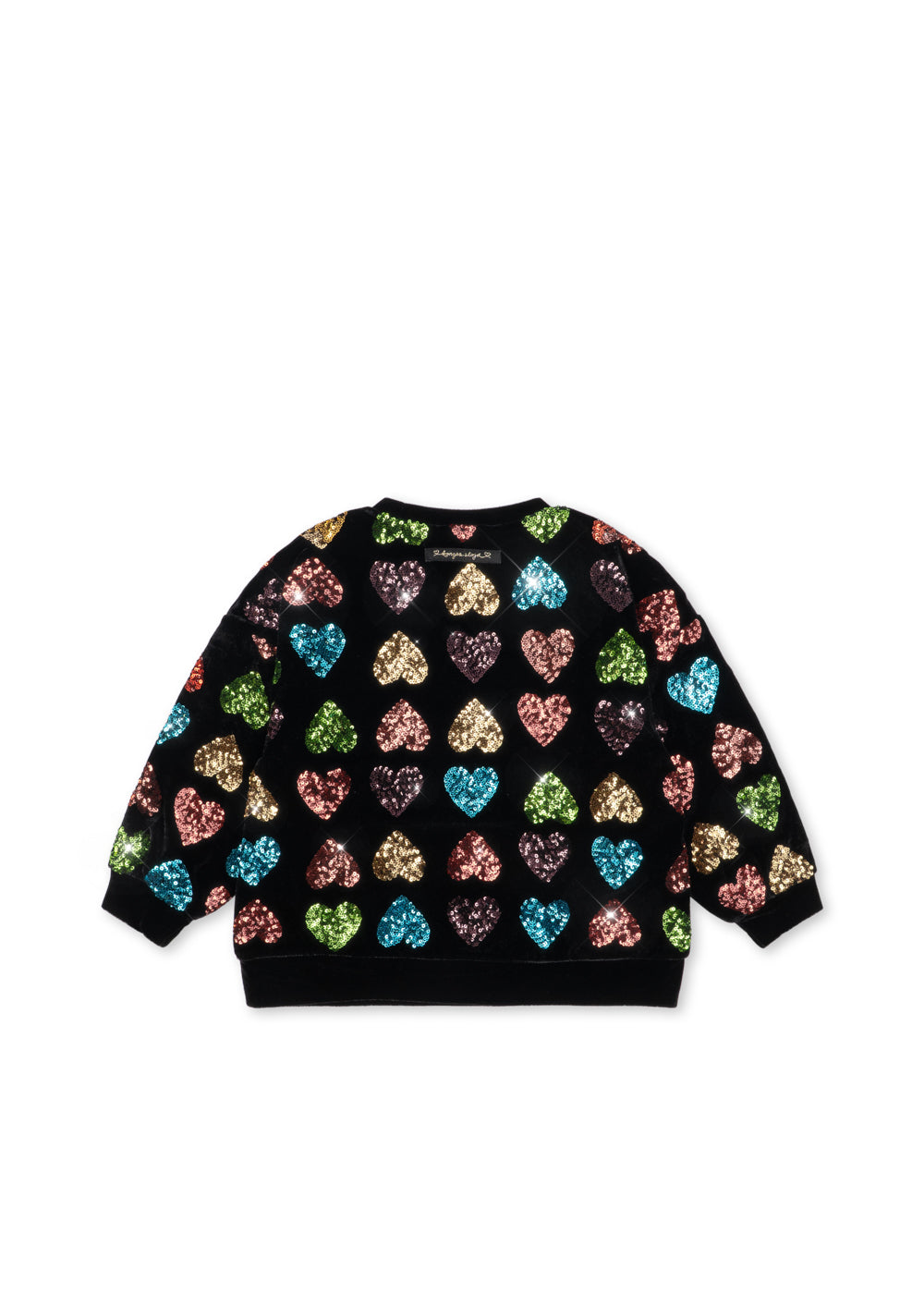 【Konges Sløjd】CUORE SWEAT SHIRT - SEQUIN