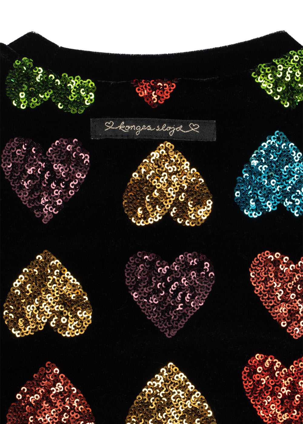 【Konges Sløjd】CUORE SWEAT SHIRT - SEQUIN
