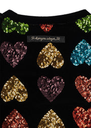 【Konges Sløjd】CUORE SWEAT SHIRT - SEQUIN